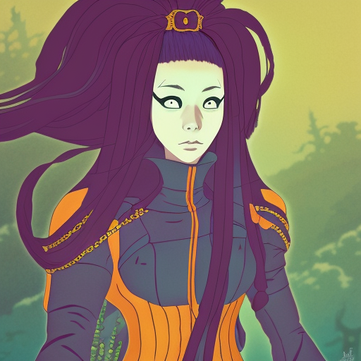 Portrait of Lady Elyndra Nightshade