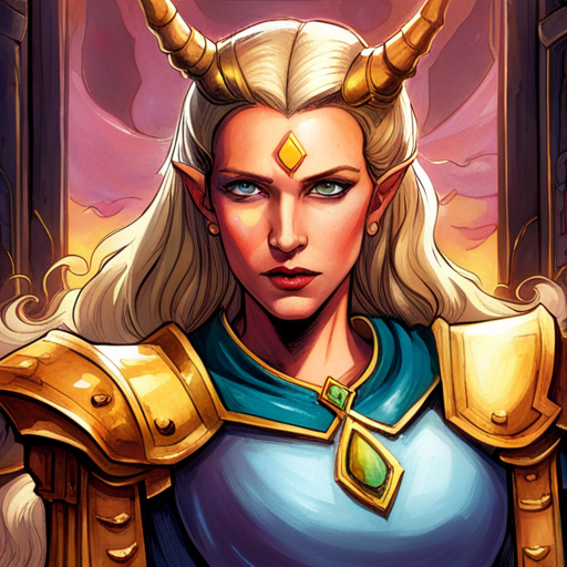 Portrait of Lady Seraphina Stormwind