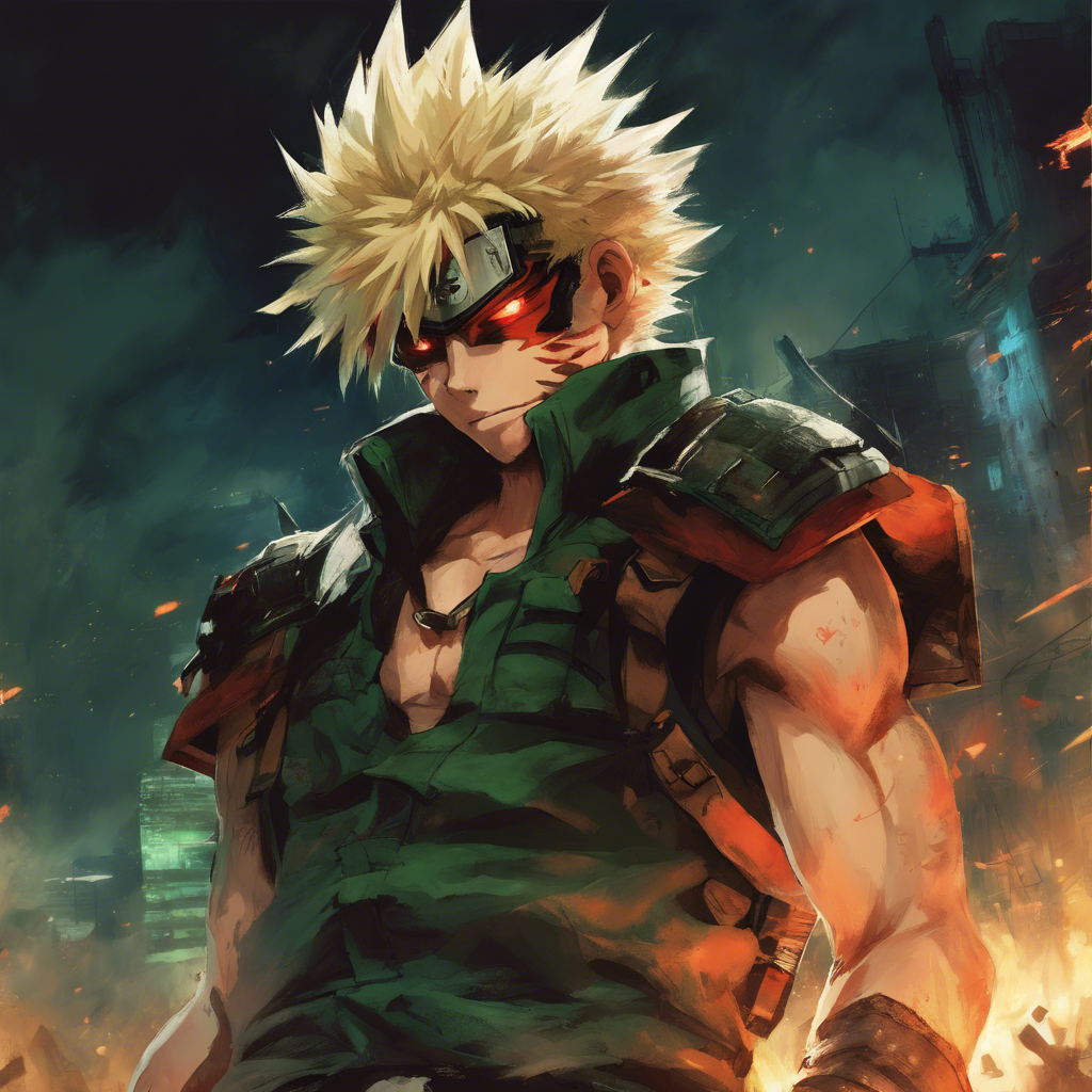 Portrait of Bakugou Katsuki