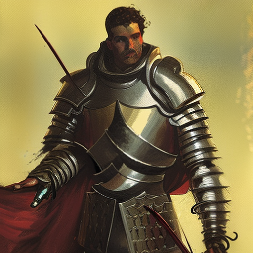 Sir Gendric - Knight of the Silver Shield